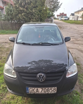 Volkswagen Fox cena 8900 przebieg: 186000, rok produkcji 2010 z Wieruszów małe 56